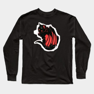 Nightmare Kitty Long Sleeve T-Shirt